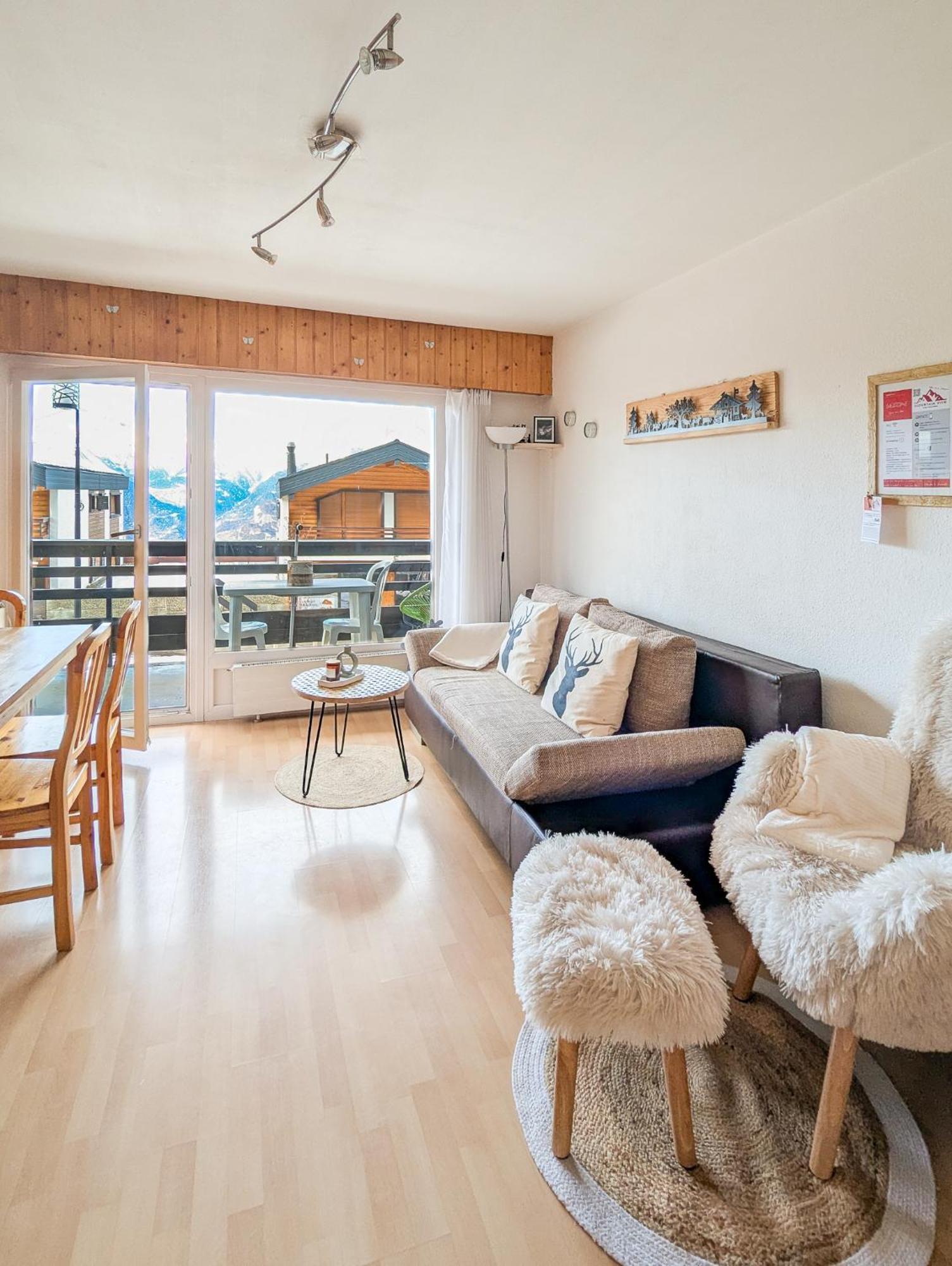 Center Of Veysonnaz With A View ! Apartment Ngoại thất bức ảnh