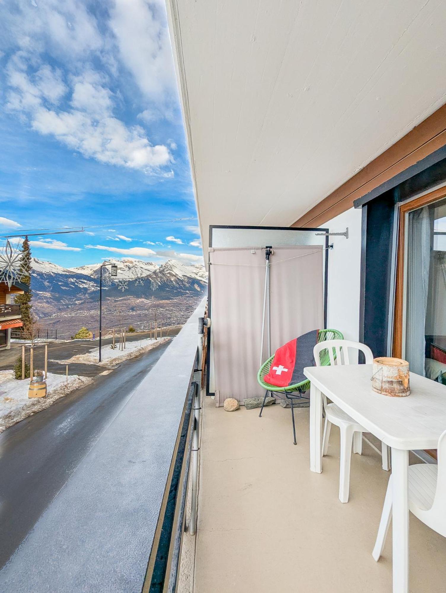 Center Of Veysonnaz With A View ! Apartment Ngoại thất bức ảnh